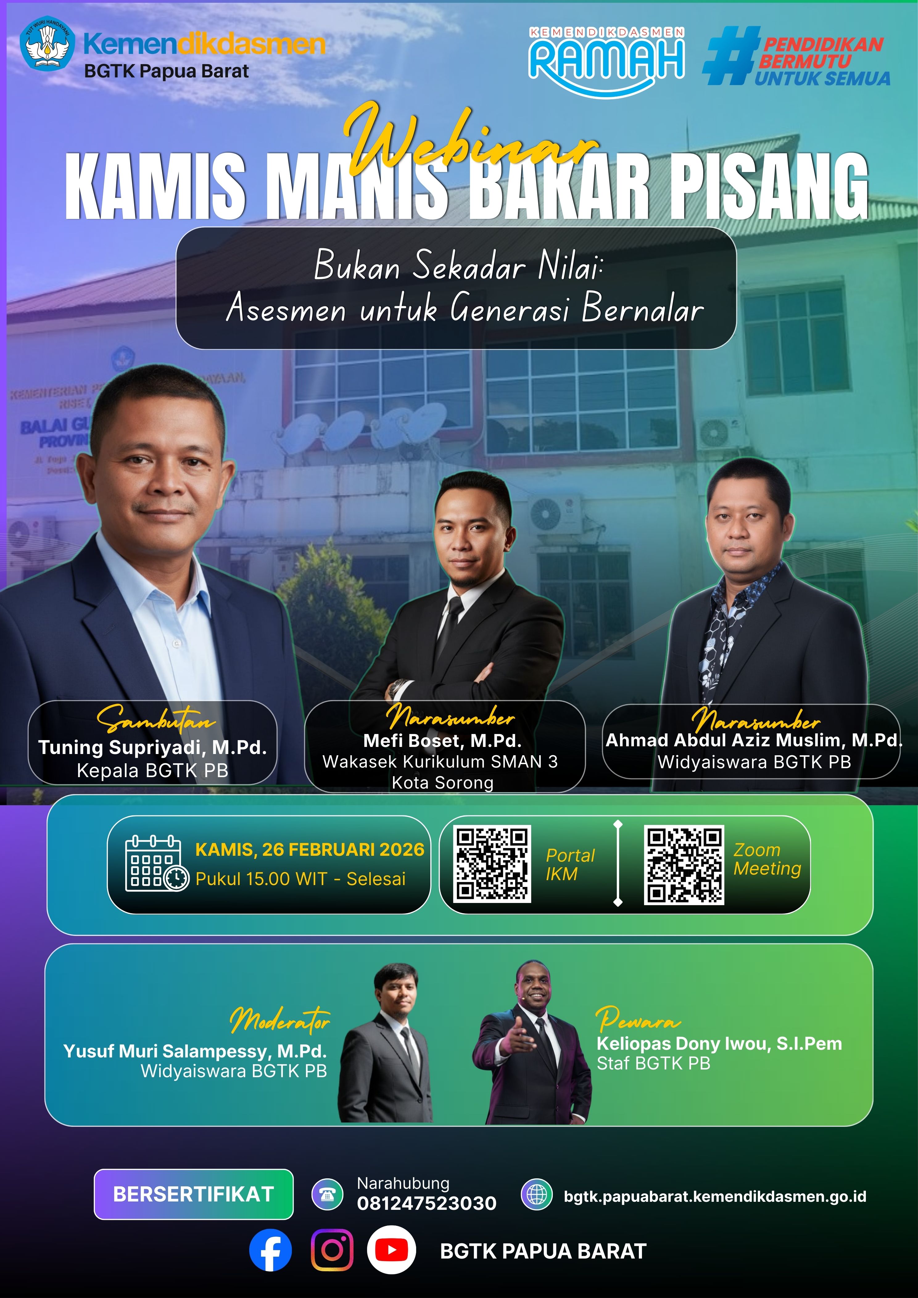 Bukan Sekadar Nilai: Asesmen untuk Generasi Bernalar