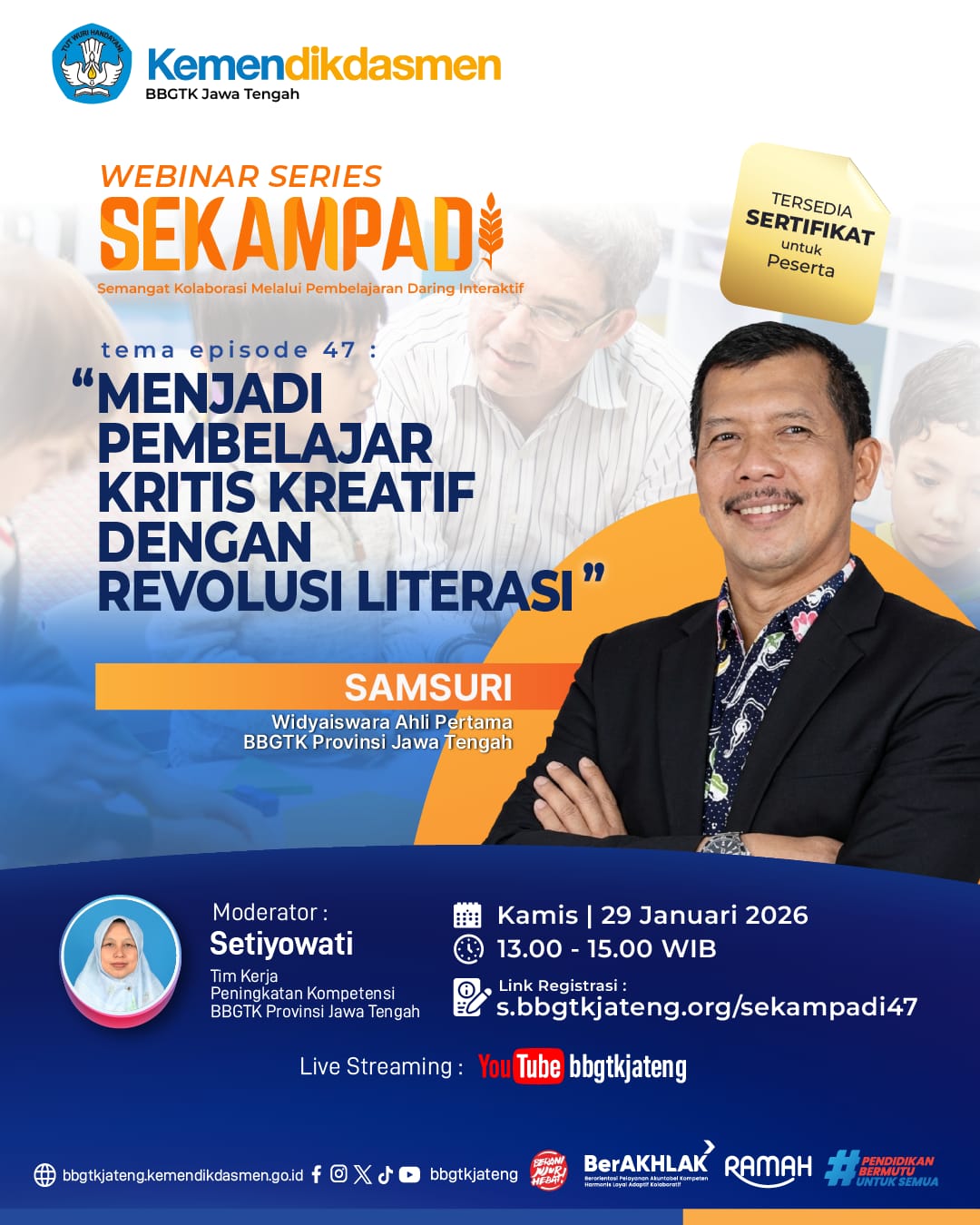 Menjadi Pembelajar Kritis Kreatif dengan Revolusi Literasi