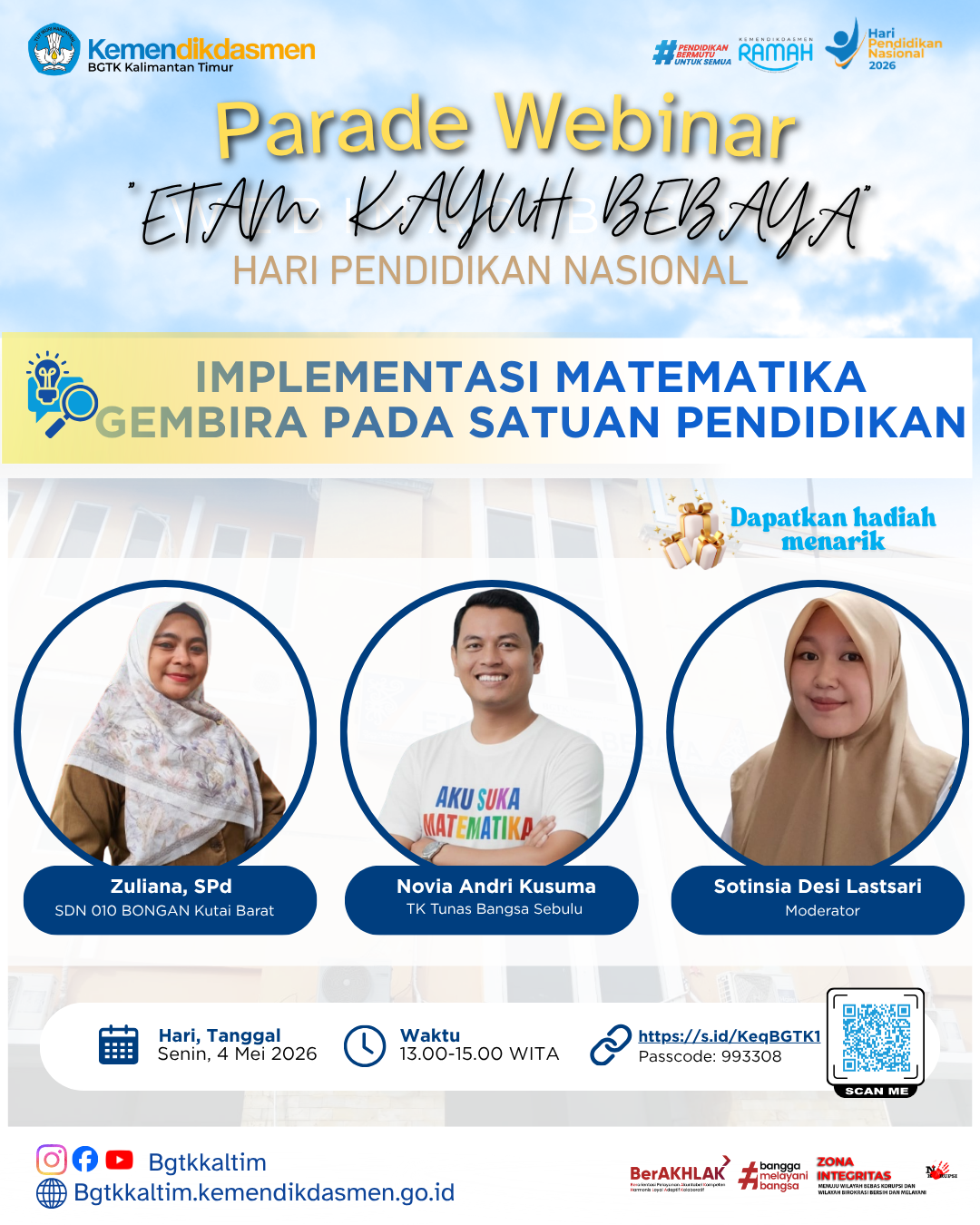 Implementasi Matematika Gembira pada Satuan Pendidikan
